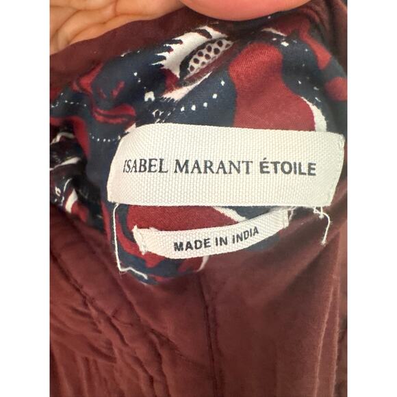 Isabel Marant Étoile Daca Quilted Floral Reversible Lightweight Jacket - Picture 6 of 10